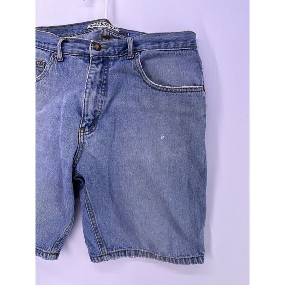 Vintage Buggle Boy Jeans 750 Shorts Size 33w - Picture 3 of 10